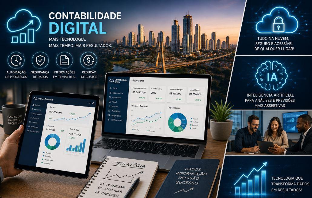 Como a contabilidade digital revoluciona negócios em Goiânia