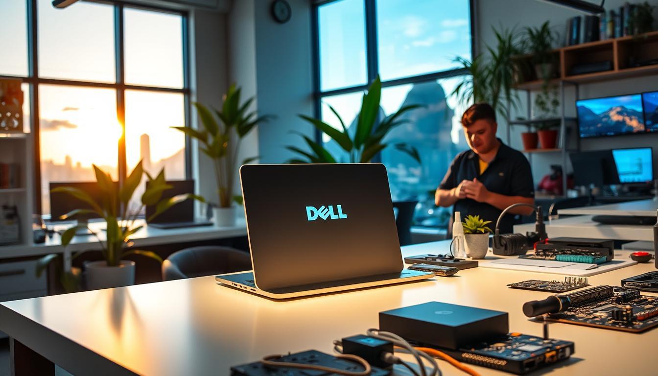 Onde encontrar suporte técnico Dell para notebooks no Rio