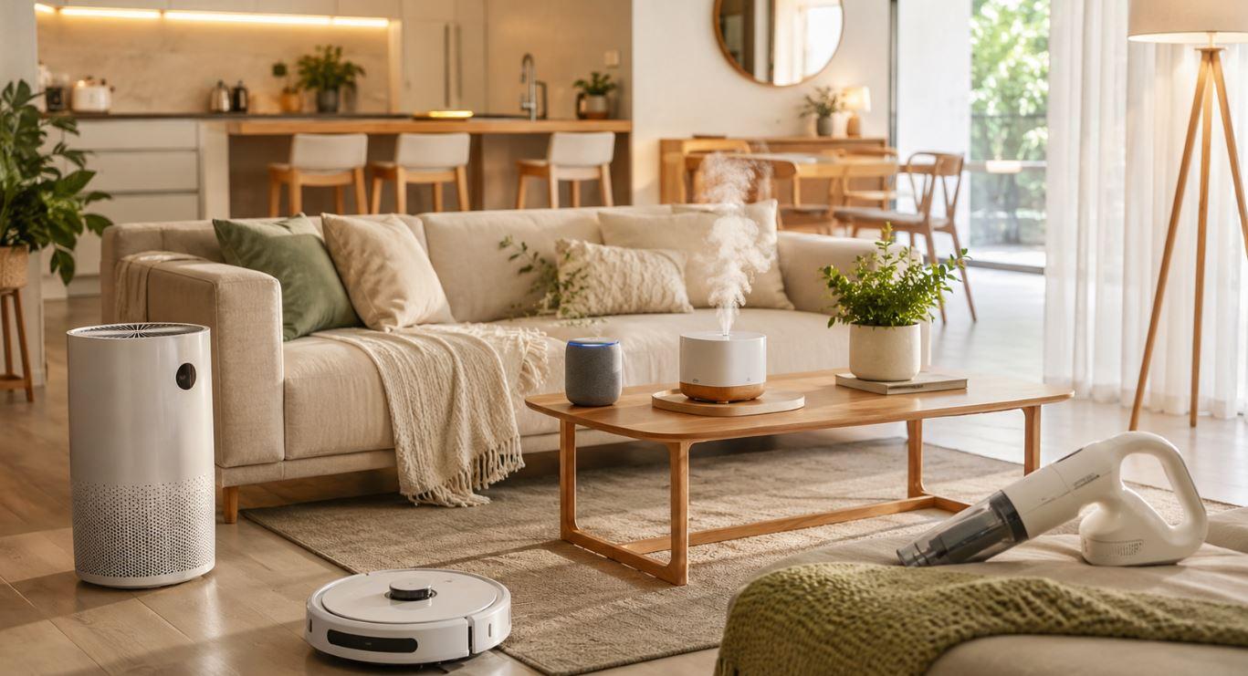 Quais gadgets facilitam a revitalização do seu lar hoje?